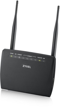 ZyXEL VMG1312 B10D ADSL,VDSL 4port 300mbps WLAN (Kablosuz) Fiber 2.4ghz Modem 2x 5dbi sabit anten - 1